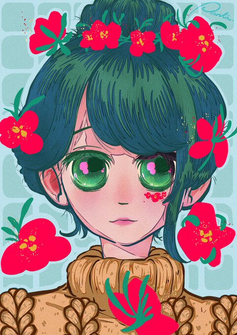 Fanart of voice actor persona _Shiroll.