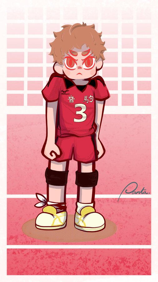 Haikyuu!! Fanart of Morisuke Yaku.